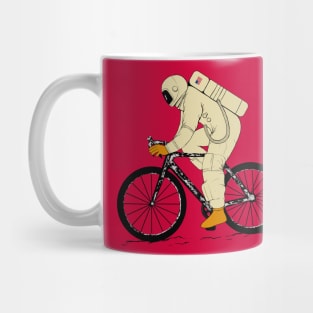 Cycling on the Moon Mug